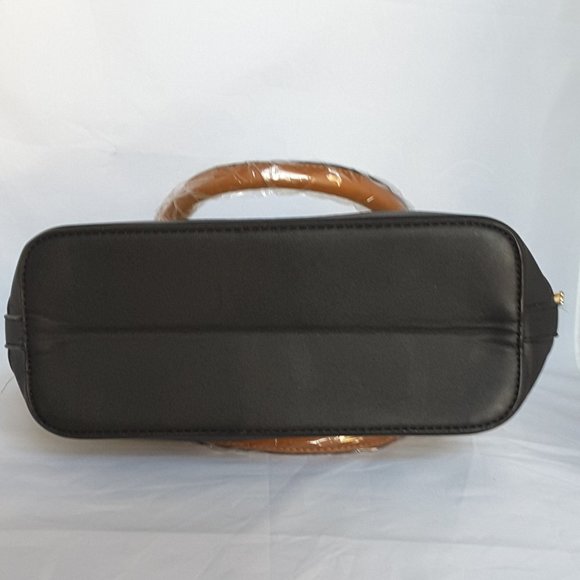 FAUX LEATHER & SUEDE PURSE - Picture 5 of 8